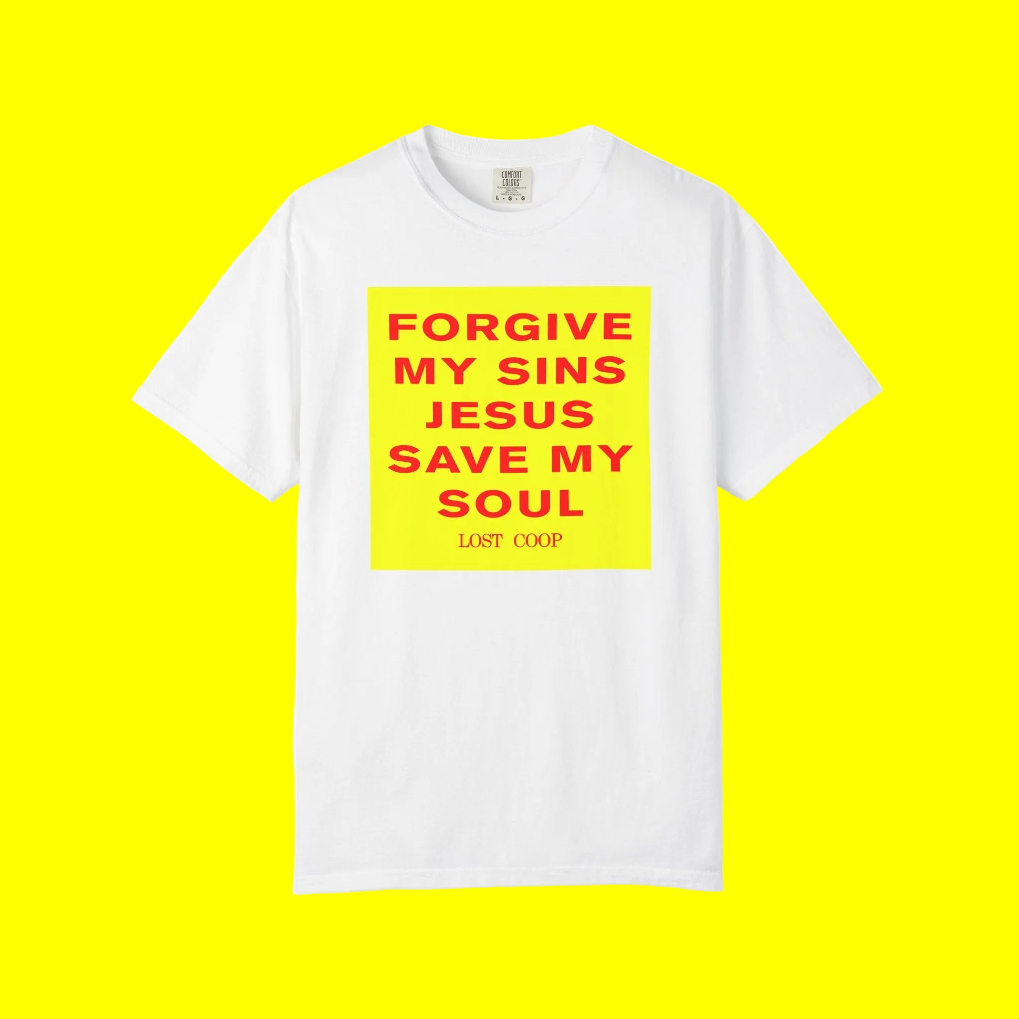 FORGIVE MY SINS JESUS T-SHIRT