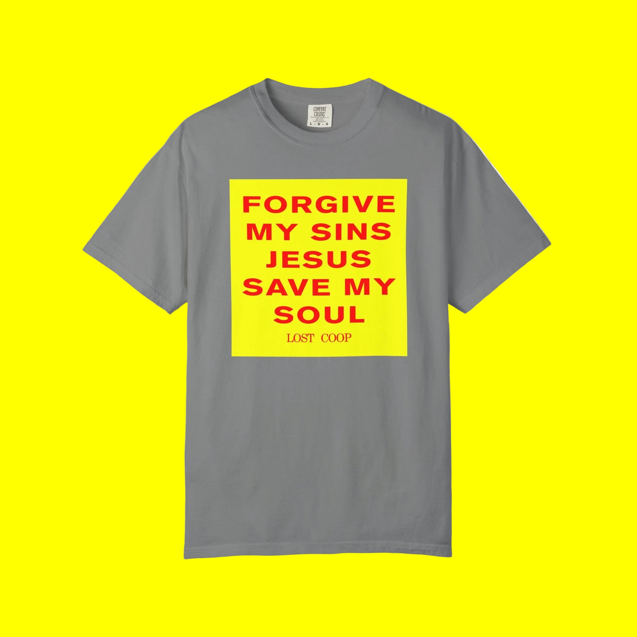 FORGIVE MY SINS JESUS T-SHIRT