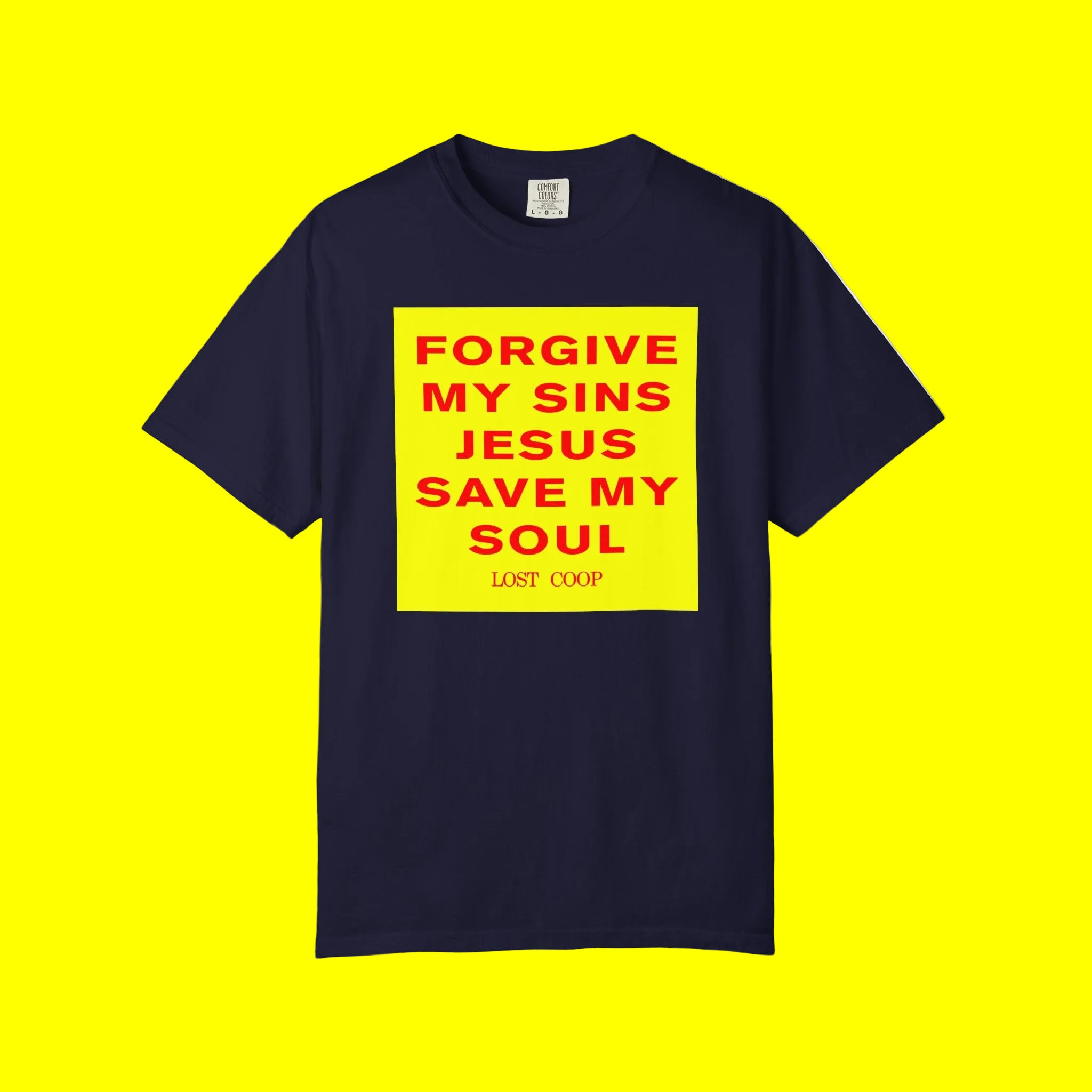 FORGIVE MY SINS JESUS T-SHIRT